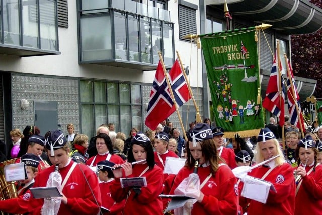 May 17th marching band. 